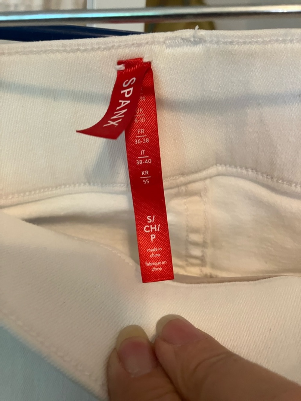 SPANX White High-Rise Skinny Jeggings - Picture 7 of 9